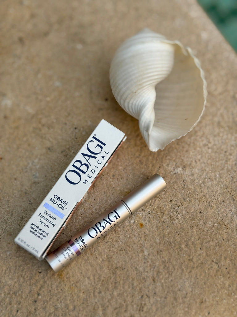 Obagi Nu-Cil Eyelash Enhancing Serum tube and box
