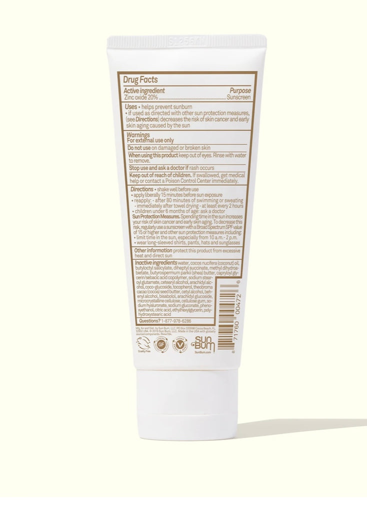 Sun Bum SPF 50 Mineral Lotion 3 oz